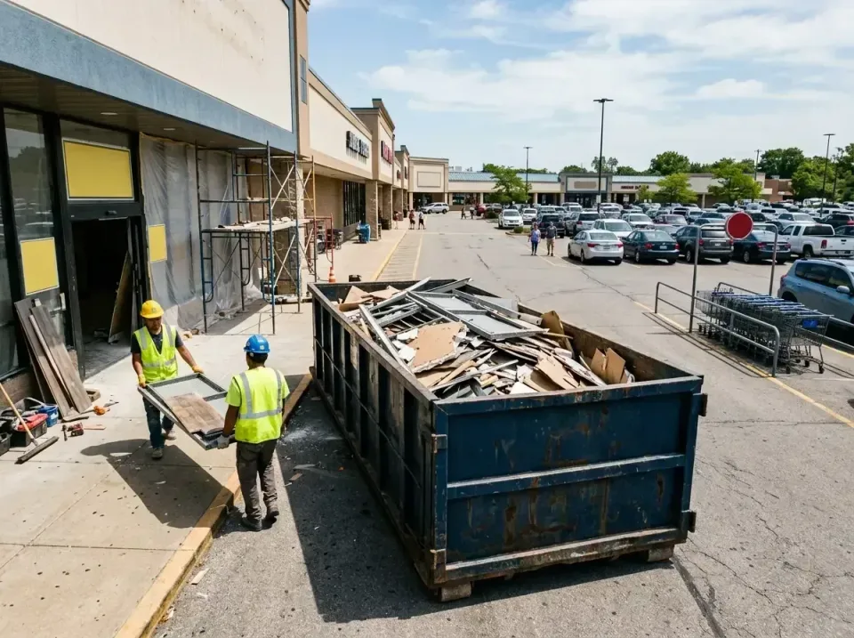 retail-store-renovation-debris-003 — frequently asked questions, Roll-off Dumpster Rentals in Calumet Park, IL